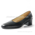 genuine leather simple design military women office shoes